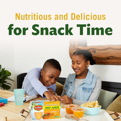 Del Monte Diced Peaches in Juice, 4 Oz, 4 Ct