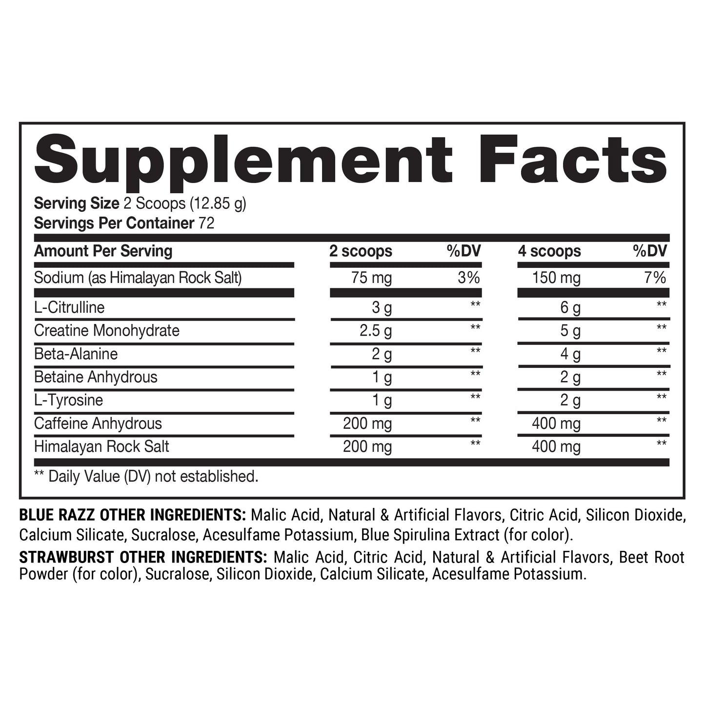 Mr. Hyde Signature Pre-Workout Multi-Flavor with Creatine, 72 Servings
