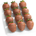 Home Delivery Milk Madness Chocolatey Dipped Strawberries - 12 Berries 