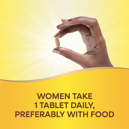 Nature'S Way Alive! Women'S Daily Ultra Multivitamin, High  Formula, Promotes Energy Metabolism and Muscle Function*, Women'S Vitamins, Methylated Vitamin B12, 60 Tablets