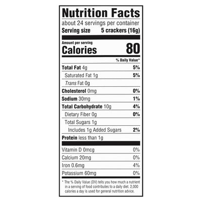 RITZ Hint of Salt Crackers, 13.7 Oz