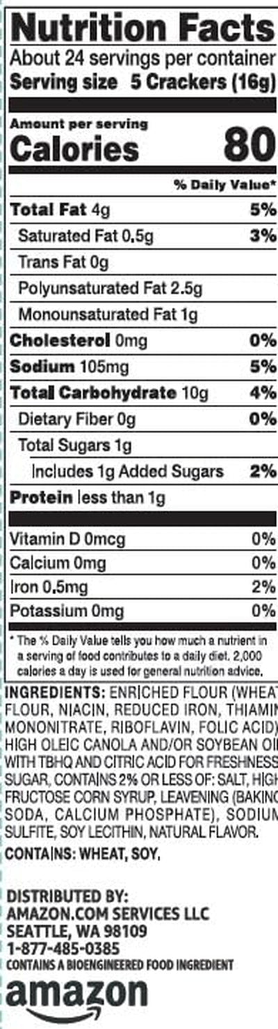 - Snack Crackers, Original Flavor, 13.7 Ounce (Pack of 1)