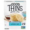Good Thins Simply Salt Rice Snacks Gluten Free Crackers, 3.5 Oz
