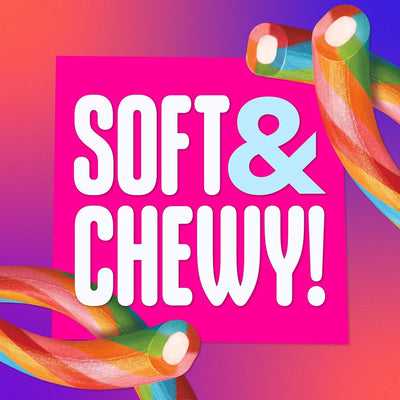 Sweetarts Ropes, Twisted Rainbow Punch Candy, 9 Ounce Pouch