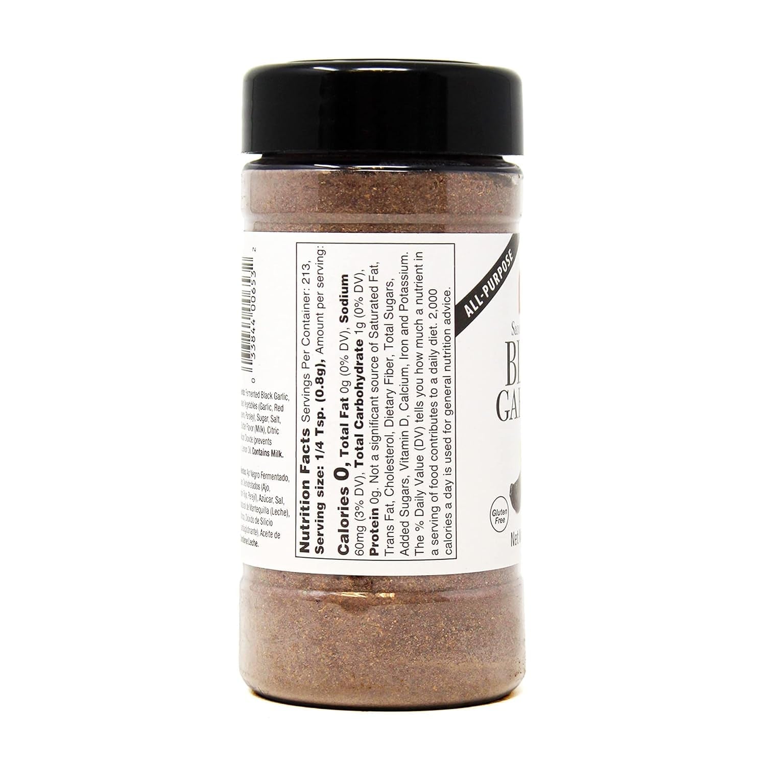 Badia Black Garlic Seasoning, 6 Oz Case of 12