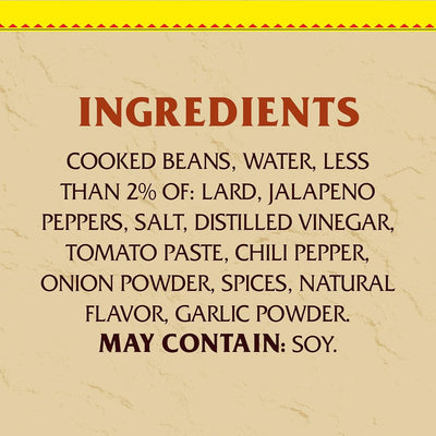 Rosarita Spicy Jalapeno Refried Beans, 30 Oz