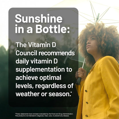 Naturewise Vitamin D3 5000Iu (125 Mcg) 1 Year Supply for Immune Support, Healthy Muscle Function, and Bone Health - Non-Gmo, Gluten Free in Organic Extra Virgin Olive Oil, (Mini Softgel), 360 Count