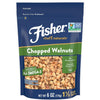 Fisher Chef'S Naturals Chopped Walnuts, 6 Ounces, California Grown Walnuts, Unsalted, Naturally Gluten Free, No Preservatives, Non-Gmo
