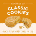 Back to Nature Peanut Butter Creme Sandwich Cookies - Dairy Free, Non-Gmo, Made with Wheat Flour & Whole Grains, Delicious & Quality Snacks, 9.6 Ounce​