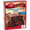 Betty Crocker Delights Supreme Chocolate Chunk Brownie Mix, 18 Oz.