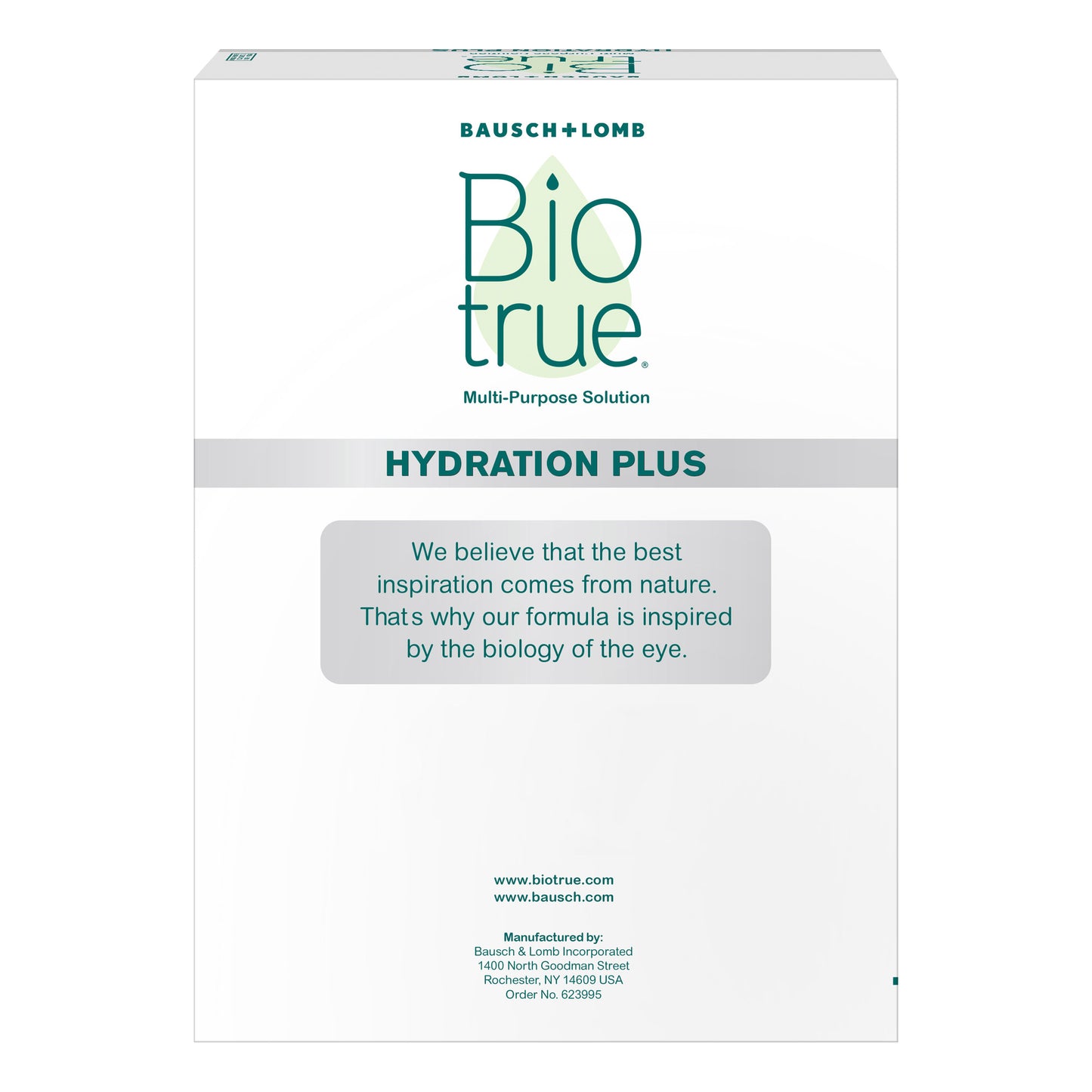 Biotrue Hydration plus Multi-Purpose Solution, 32 Fluid Ounces