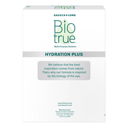 Biotrue Hydration plus Multi-Purpose Solution, 32 Fluid Ounces