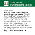Campbell'S Homestyle Healthy Request Savory Chicken and Rice Soup, 16.1 OZ Can