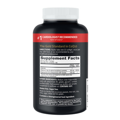 Qunol Ultra Coq10 100 Mg., 180 Softgels