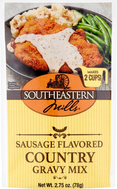 Southeastern Sausage Country Gravy Mix, 2.75 Oz Southeastern Mills