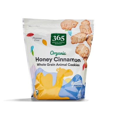 , Cookie Animal Whole Grain Honey Cinnamon Organic, 11 Ounce
