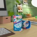 Mentos Pure Sugar-Free Chewing Gum with Xylitol, Mint, in a Recyclable 90% Paperboard Bottle, 80 Piece (Pack of 1)