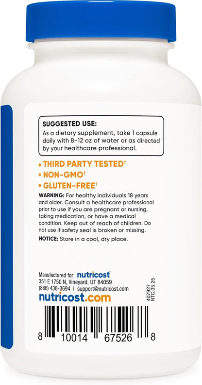 Biotin (Vitamin B7) 10,000Mcg (10Mg) Vitamin Supplement, 240 Capsules - Vegetarian, Gluten Free, Quick Release, Non-Gmo