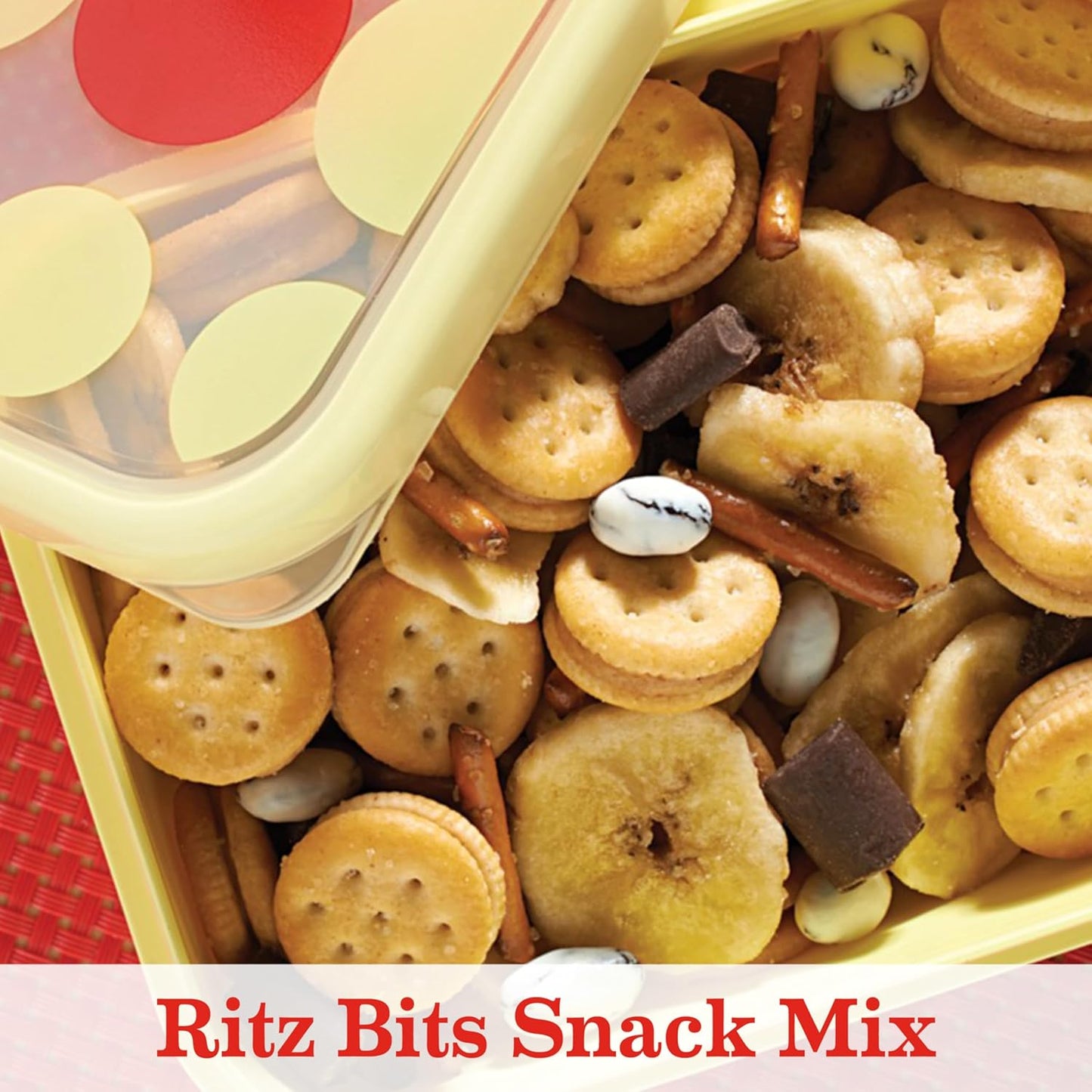 RITZ Bits Peanut Butter Sandwich Crackers, 3 Oz Bags Case of 12
