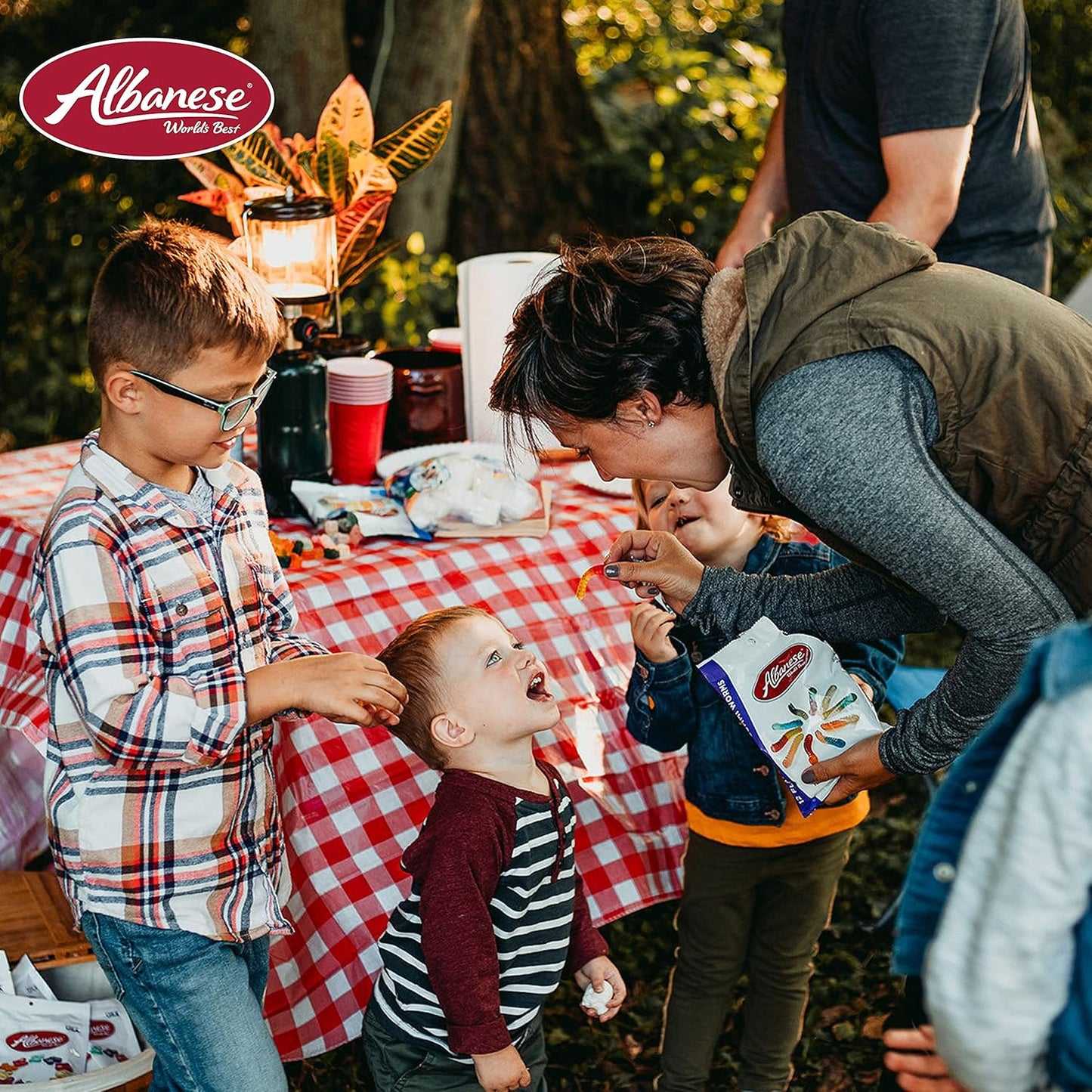 Albanese World'S Best 12 Flavor Mini Gummi Worms, 7.5Oz Case of 48