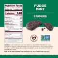 Back to Nature Fudge Mint Cookies - Vegan, Non-Gmo, Made with Wheat Flour, Delicious & Quality Snacks, 6.4 Ounce