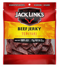 Jack Link'S Beef Jerky, Teriyaki Flavor, 2.6 Oz - Flavorful Meat Snack, 11G of Protein and 80 Calories, Made with 100% Beef - No Added MSG or Nitrates/Nitrites