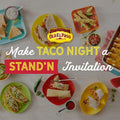 Old El Paso Stand 'N Stuff Shells and Tortilla Bowls, Hard & Soft Taco Dinner Kit, 9.4 Oz.