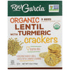 RW GARCIA Organic Lentil Turmeric Crackers, 5.5 OZ