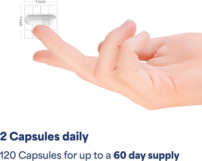 Puritan'S Pride Glucosamine Chondroitin Complex for Women and Men, Dietary Supplement for Joint Health, 120 Rapid Release Capsules