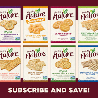 Back to Nature Gluten Free Crackers, Multi-Seed Rice Thins - Dairy Free, Non-Gmo, Made with Whole Grain Brown Rice Flour, Delicious & Quality Snacks, 4 Ounce​