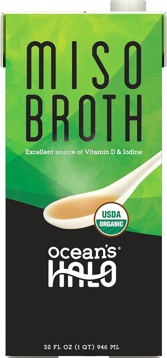 Ocean'S Halo, Organic and Vegan Miso Broth, 32 Fl Oz