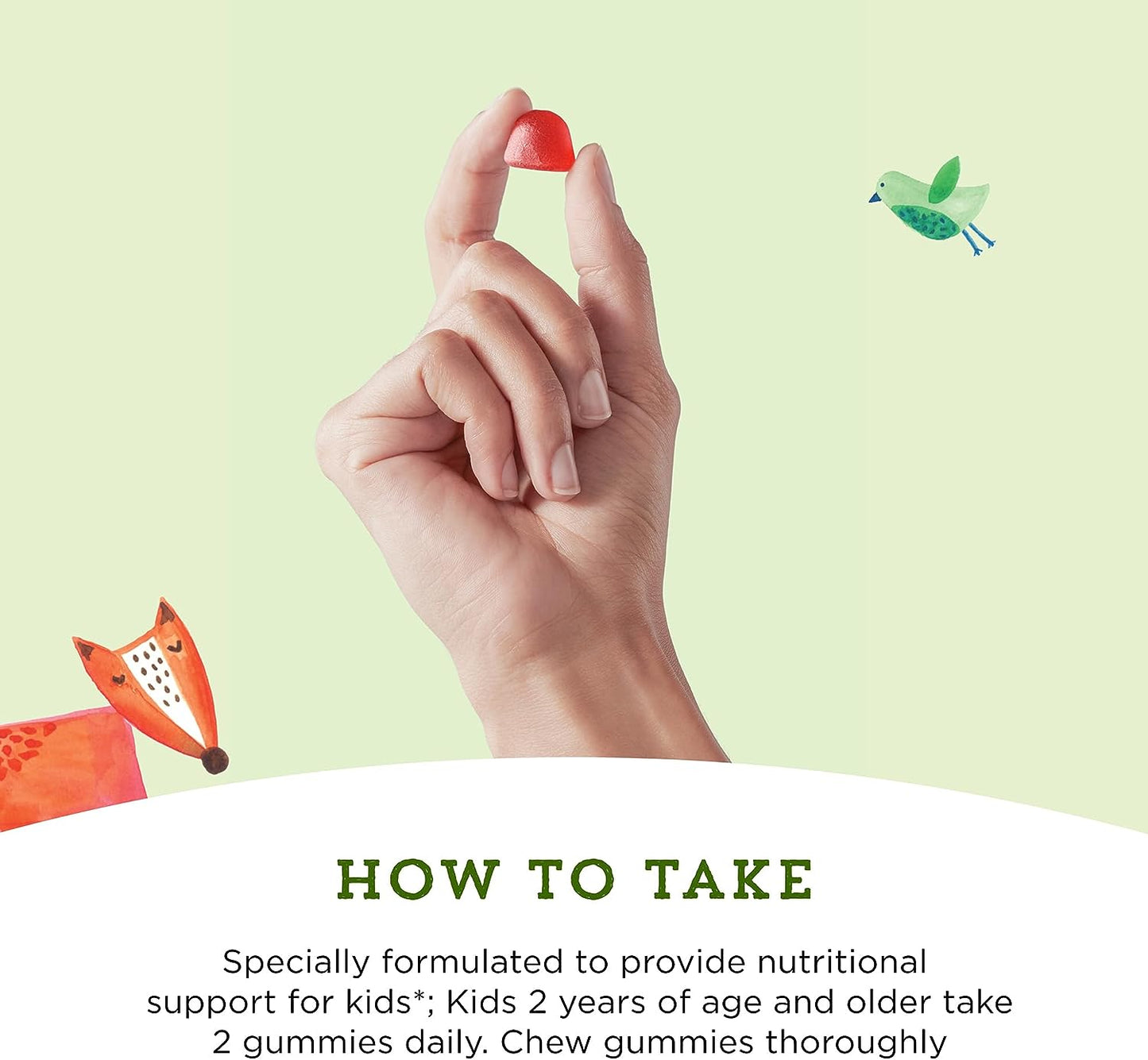 - Mama Bear Organic Kids Multivitamin, 60 Gummies, 1 Month Supply (Packaging May Vary), Berry, Cherry & Orange