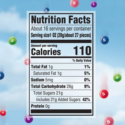 SKITTLES Wild Berry Summer Chewy Candy, Sharing Size, 15.6 Oz Bag