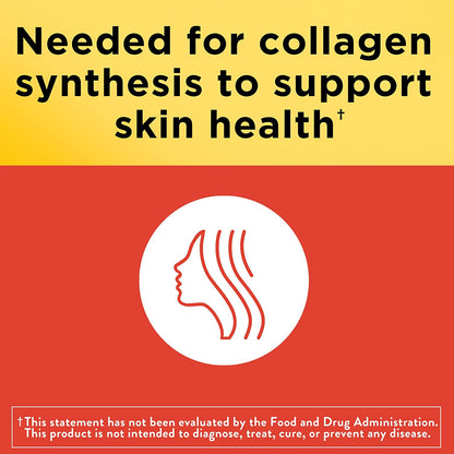 Nature Made Vitamin C 500 Mg Tablets, Dietary Supplement, Vitamin C for Immune Support, 100 Tablets, 100 Day Supply