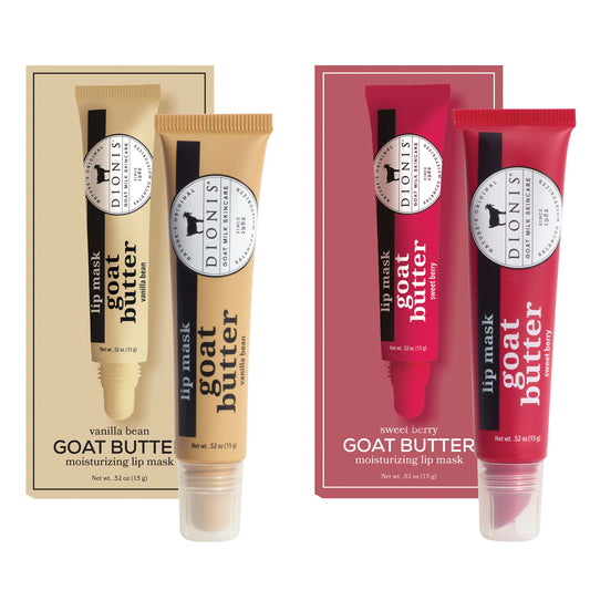 Dionis Goat Butter Lip Mask 0.52 Oz, 2-Pack