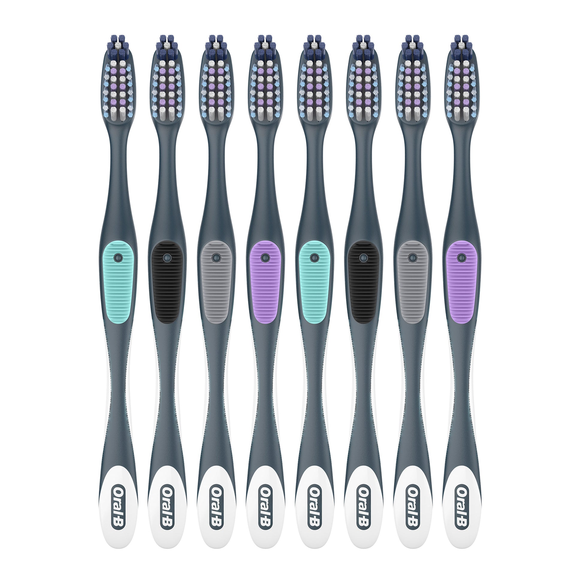 Oral-B Crossaction Advanced Soft Bristle Toothbrush, 8-Pack