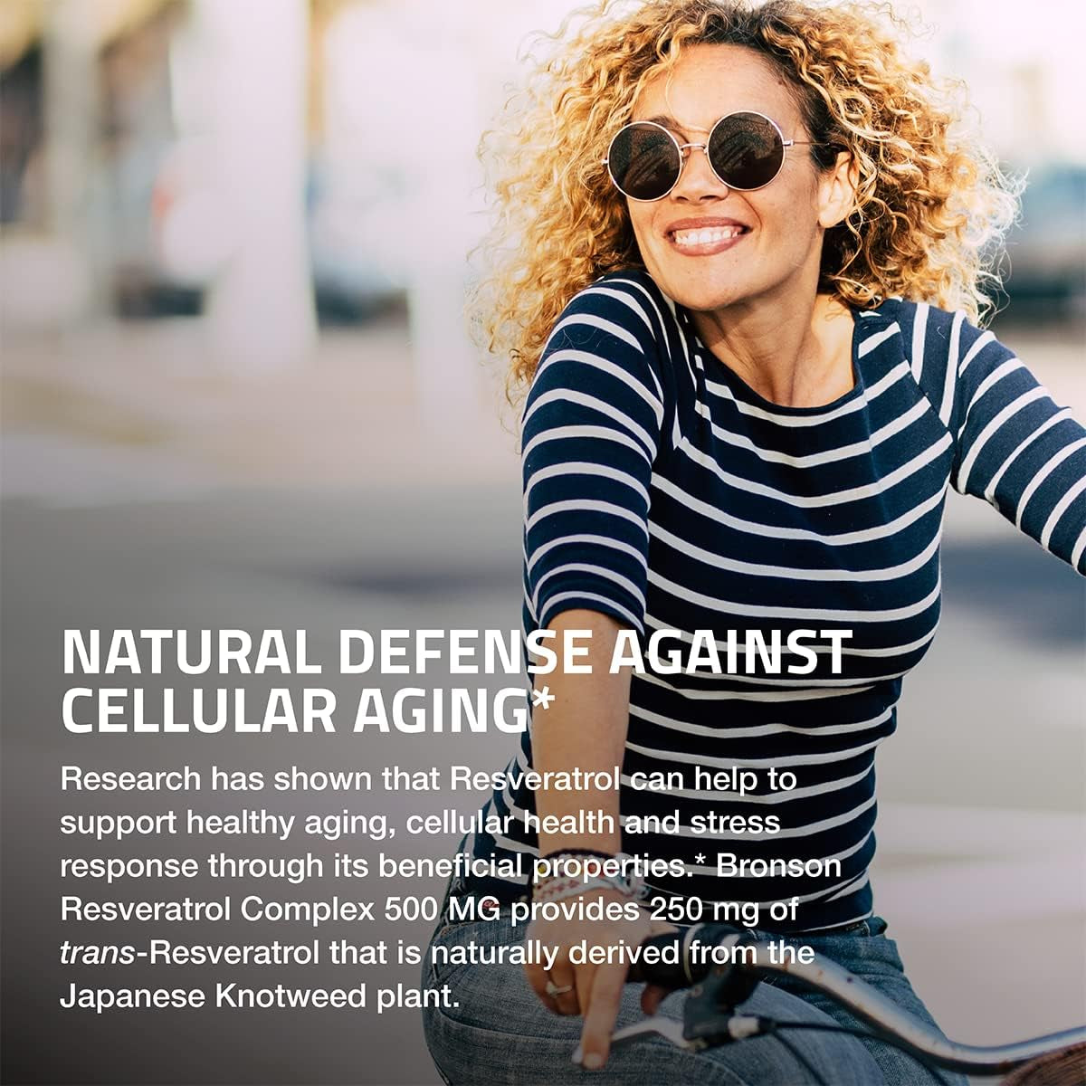 Bronson Resveratrol 500 Complex Standardized Trans-Resveratrol + Grape Seed & Red Wine Extract, 60 Capsules