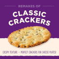 Back to Nature Organic Stoneground Wheat Crackers - Dairy Free, Non-Gmo, Made with Whole Grains & Flax Seed, Delicious & Quality Snacks, 6 Ounce​