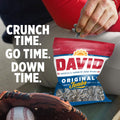 DAVID Roasted and Salted Original Jumbo Sunflower Seeds, 5.25 Oz