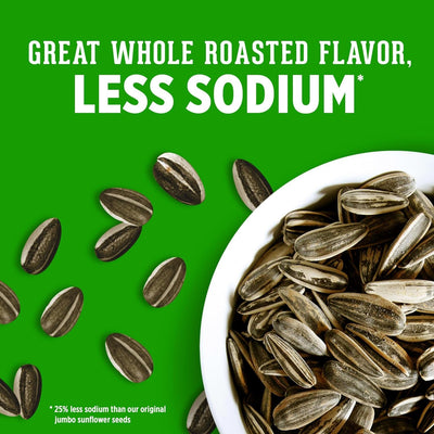 DAVID Reduced Sodium Jumbo Sunflower Seeds, 16 Oz.