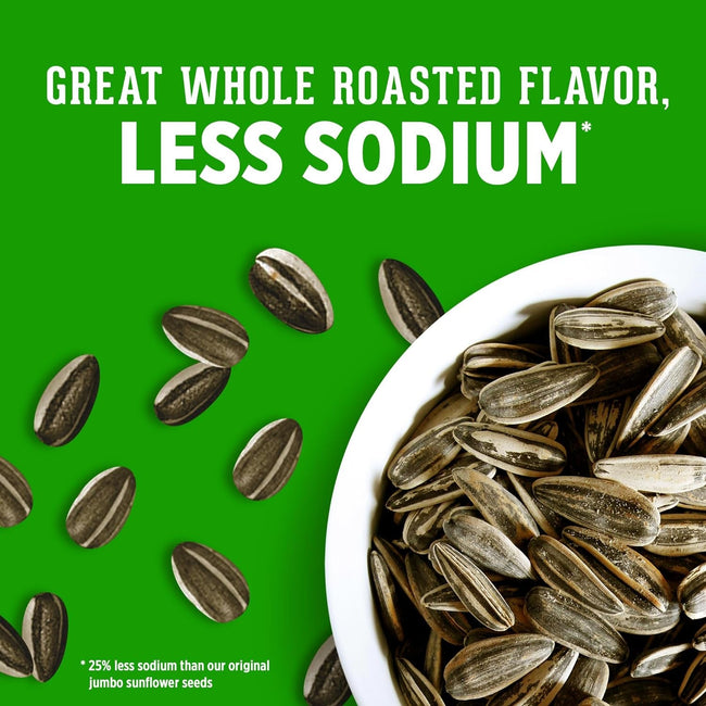DAVID Reduced Sodium Jumbo Sunflower Seeds, 16 Oz.