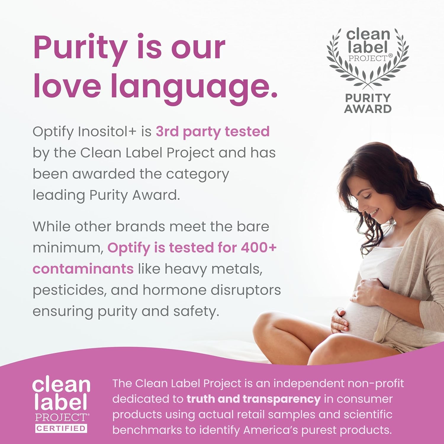 Optify Myo-Inositol & D-Chiro Inositol Supplement for Women – 40:1 Ratio plus Folate and Vitamin D – Support Healthy Hormonal Balance, Regular Cycles, & Ovarian Health – 30-Day Supply