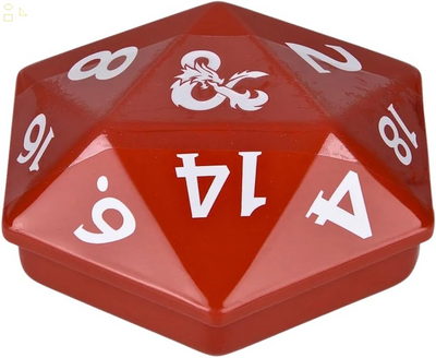 Dungeon and Dragons D&D DND D20 +1 Potion Sour Candy Collectible Tin - One (1) Tin - Sour Cherry Flavor