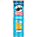 Pringles Potato Crisps Chips, Lunch Snacks, On-The-Go Snacks, Cheddar and Sour Cream, 5.5Oz Can (One Can)