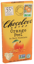 Chocolove Orange Peel in Dark Chocolate, 3.2 Oz