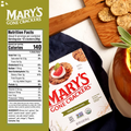 Mary'S Gone Crackers Herb Crackers, Organic Brown Rice, Flax & Sesame Seeds, Gluten Free, 6.5 Ounce