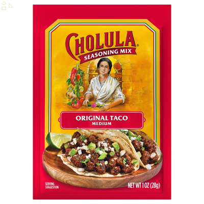 Cholula Original Taco - Medium Recipe Mix, 1 Oz Bag
