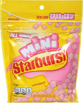 STARBURST All Pink Minis Fruit Chews Candy, 8 Oz. Grab N Go Size Resealable Bag