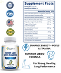 Horny Goat Weed Sexual Enhancer, Focus, Desire, Stamina & Performance! 1000Mg +