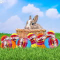 Surprise Eggs Candy for Kids, Large Prefilled Eggswith Original Skittles Candy, (3 Pack)